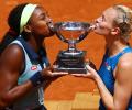 Gauff-Siniakova win French Open women's doubles title