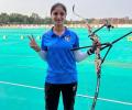 Archer Bhajan Kaur wins gold; qualifies for Paris Olympics