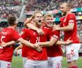 Favourites held! England stunned by Denmark