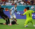 Copa America PIX: Argentina beat Peru, top Group A