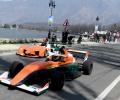 Dal Lake roars! F4 racing debuts in Srinagar