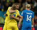 War-torn Ukraine qualifies for Euros in emotional win