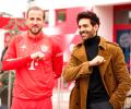 What's Kartik Aaryan Teaching Harry Kane?