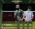 Thomas Cup: Holders India lose to Indonesia, enter quarters