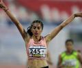 Deeksha sets new Indian record at LA athletics meet