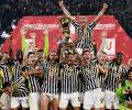 Soccer PIX: Juve win Coppa Italia; Atletico seal UCL spot