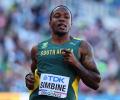 Simbine runs season's fastest 100m; Lyles best in 150m