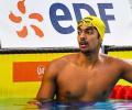 Srihari Nataraj wins silver at Mare Nostrum swimming