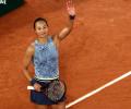 French Open PIX: Zheng ousts Cornet; Rybakina advances