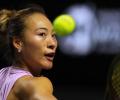 WTA Finals: Zheng creates history after grueling win over Rybakina