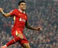 Liverpool's Colombian sensation scores hat-trick in Champions League