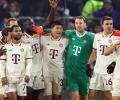 Bundesliga PIX: Bayern win; champions Leverkusen held