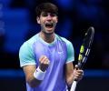 ATP Finals: Ailing Alcaraz outclasses Rublev