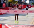 Kenya's Chepngetich smashes women's marathon world record