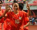 History made with Bala Devi's 50th goal