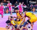 Pro Kabaddi: Jaipur Pink Panthers thrash Telugu Titans