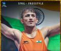 Chikkara third Indian to win gold at U-23 Wrestling Worlds