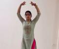 Manu Bhaker Practices Bharata Natyam