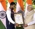 SEE: PM Modi honours Paralympic medallists