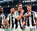 Juventus return to Champions League with a bang!