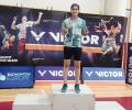 Young Indian shuttler sweeps European tournaments