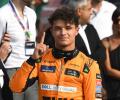 Norris leads McLaren front-row sweep with Monza pole