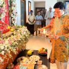 SEE: Sachin Tendulkar's Ganesh Chaturthi Ritual