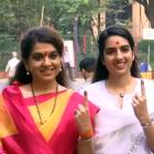 PIX: Netas Step Out To Vote!