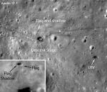 Man's mark on the moon still flying high