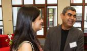 Mrs Sikka came calling at Infosys