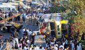 Mumbai: Double decker bus turns turtle; 1 killed