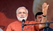 Modi does an Obama, chants 'Yes, We Can' in Hyderabad