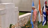 PHOTOS: PM Modi pays homage to Indian WW I heroes at Haifa