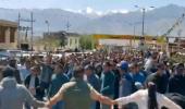 Huge protest in Ladakh over statehood; youths clash with cops