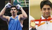 Bindra, Saina, Vijender CWG 2010 ambassadors