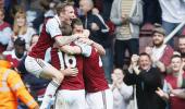 EPL: West Ham hang on after win over Spurs