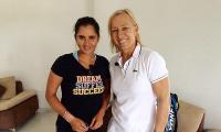 Navratilova and Sania hold joint tennis Masterclass in Hyderabad!