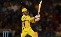 IPL PHOTOS: Dhoni's heroics in vain as CSK lose to Punjab