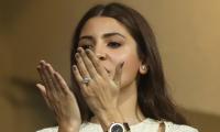 IN PIX: Anushka blows kisses to hubby Kohli