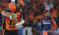 PHOTOS: Sunrisers win by 7 wickets, Daredevils out of IPL