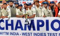 World No. 1 India crush Windies to make it 10 in a row!