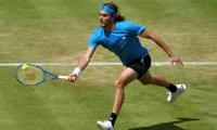 Tsitsipas faces steep learning curve at Wimbledon