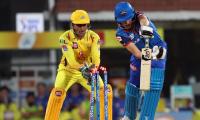 PICS: Dhoni, spinners excel as Chennai rout Delhi