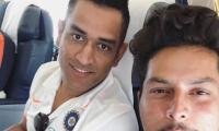 At times Dhoni goes wrong, says Kuldeep in jest