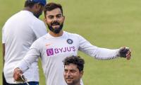 WATCH: Kohli & Co all set for Day/Night Test