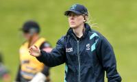 Cotton first woman to umpire global cricket final