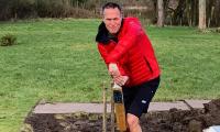 Michael Vaughan takes a dig at the pitch again