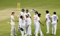 PIX: India dominate Aus in drawn women's D/N Test