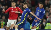 Ronaldo on target as United draw with Chelsea