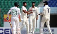 PIX: Dominant India rout Bangladesh in first Test